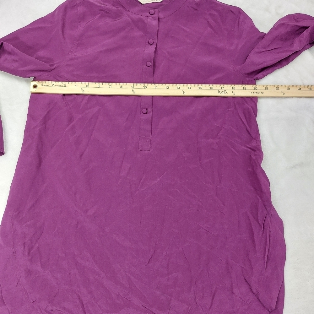 Soft Surroundings Purple Tunic Top - Picture 3 of 9